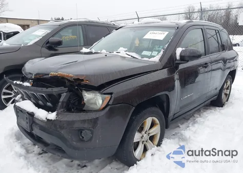 2014 Jeep Compass Sport z USA, uszkodzony, nr VIN 1C4NJDBB2ED591974